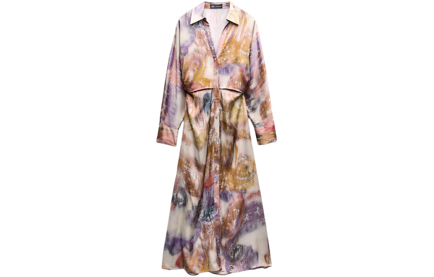 Платье с длинными рукавами женское многоцветное Zara
Платье с длинными рукавами женское многоцветное Zara