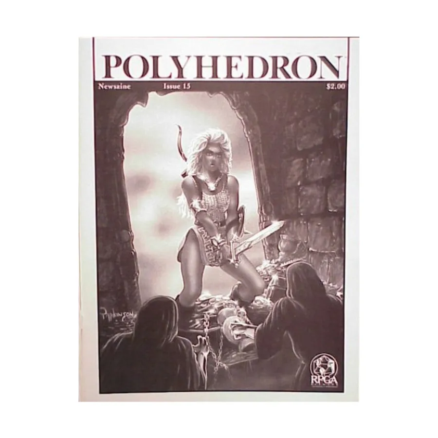 Журнал #15 "The Vesper Investigation - Gangbusters", Polyhedron Magazine #01 - #50
Журнал #15 "The Vesper Investigation - Gangbusters", Polyhedron Magazine #01 - #50