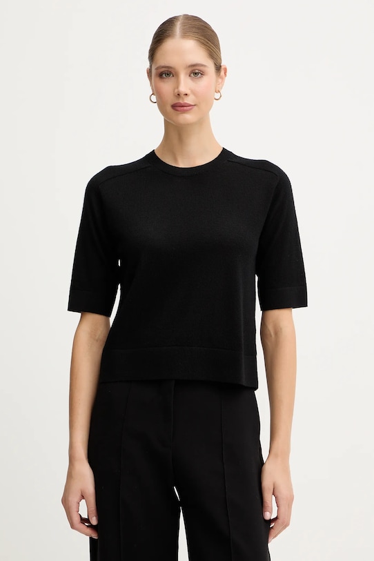 Шерстяной свитер United Colors Of Benetton, черный
Шерстяной свитер United Colors Of Benetton, черный