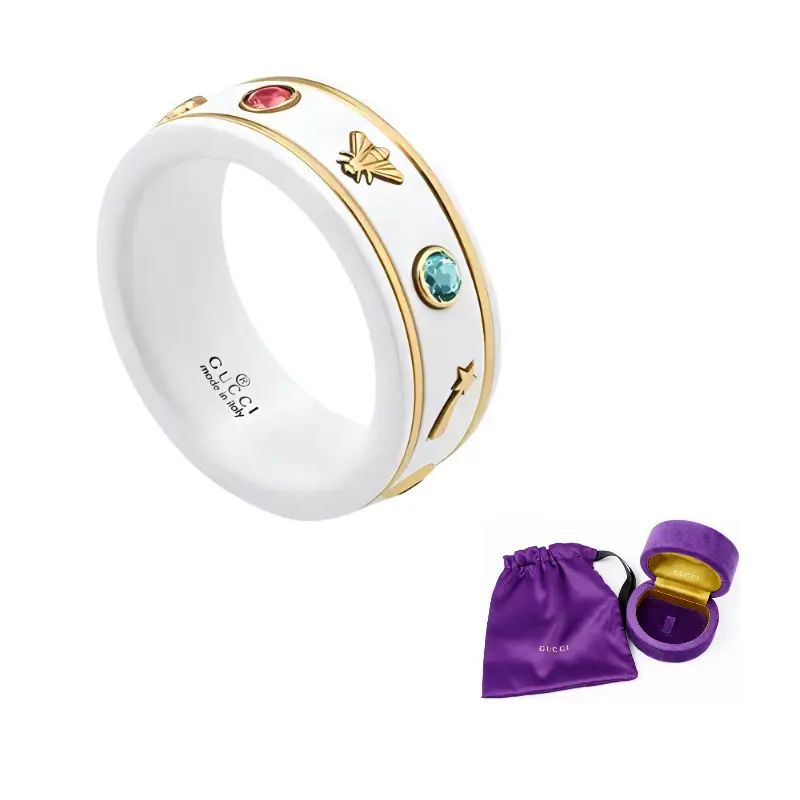 Кольцо Icon 18k с драгоценными камнями GUCCI
Кольцо Icon 18k с драгоценными камнями GUCCI