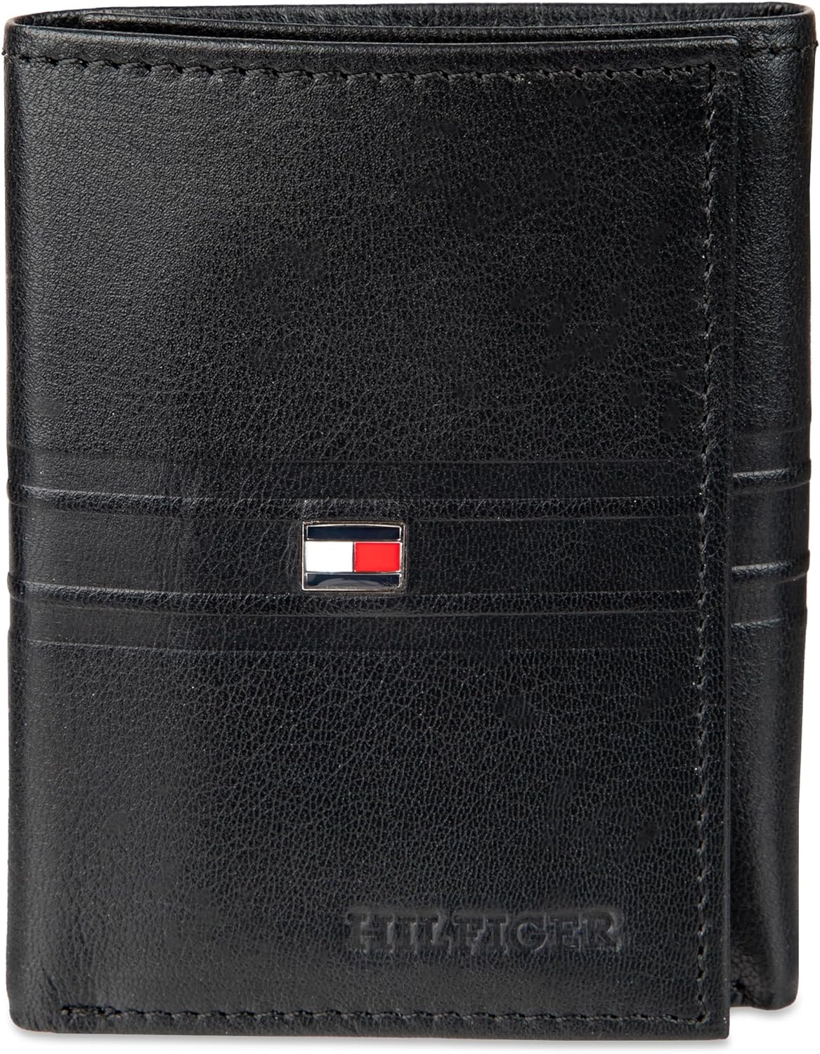 Мужской кошелек Tommy Hilfiger Trifold, Black Emboss Stripe
Мужской кошелек Tommy Hilfiger Trifold, Black Emboss Stripe