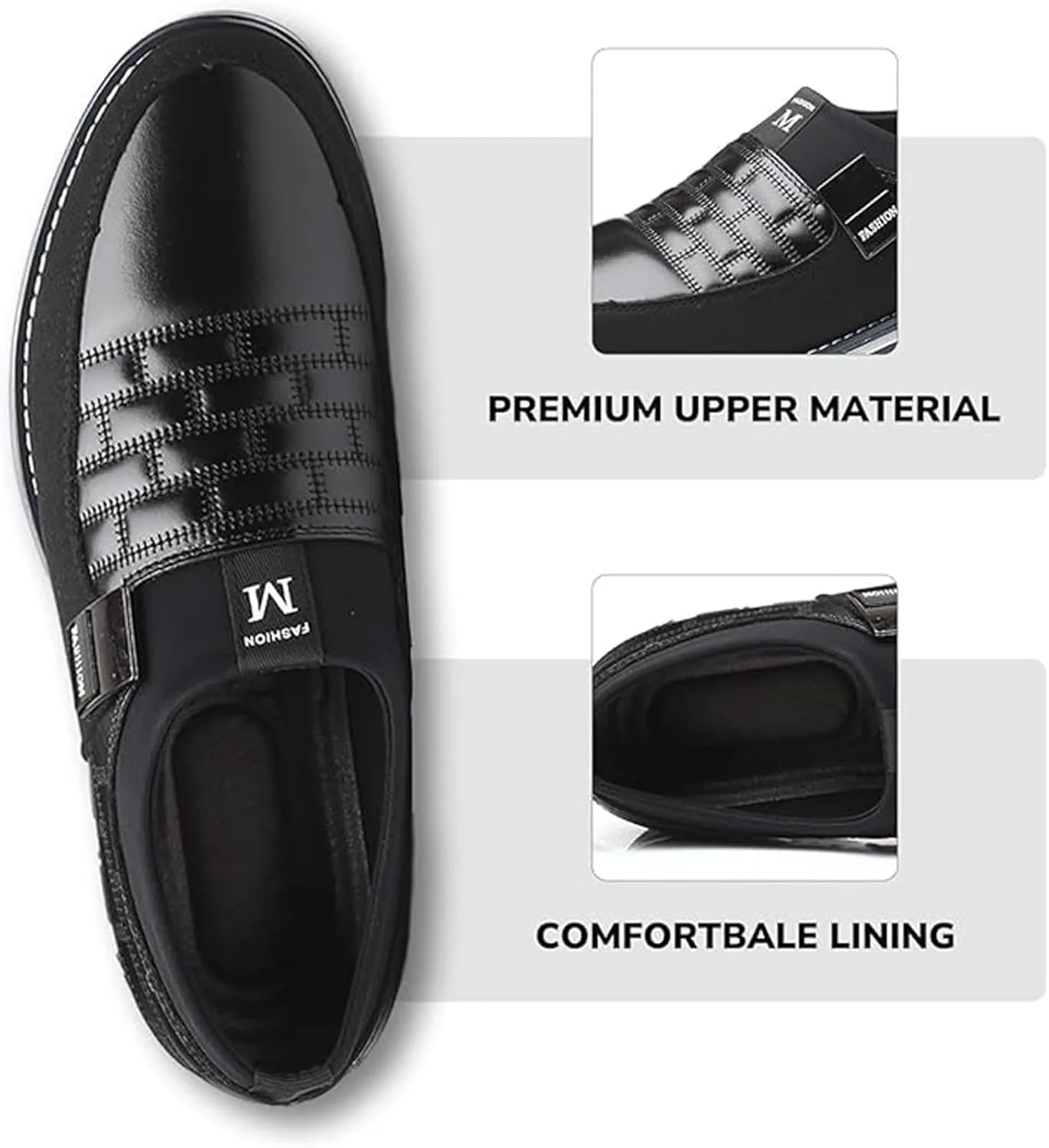 Мужские повседневные лоферы Crepuscute, удобные легкие мокасины на плоской подошве для улицы, прогулок, вождения, делового офиса и модного гардероба, синий
Мужские повседневные лоферы Crepuscute, удобные легкие мокасины на плоской подошве для улицы, прогулок, вождения, делового офиса и модного гардероба, синий