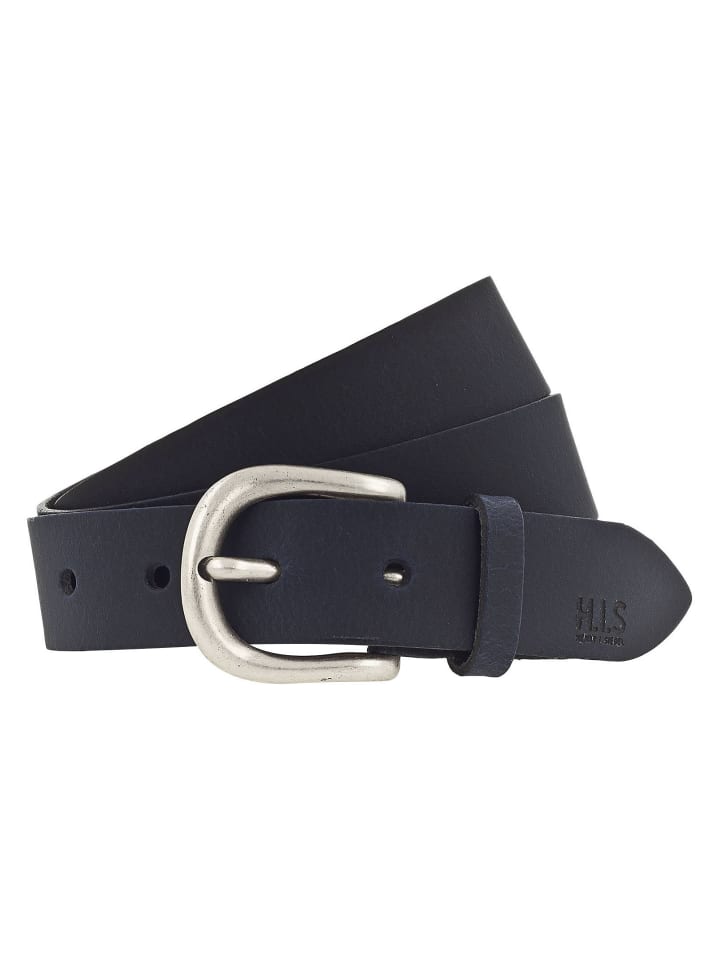 H.I.S. Кожаный пояс темно-синего цвета
H.I.S. Кожаный пояс темно-синего цвета
