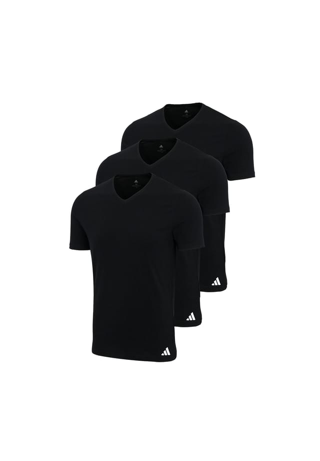 Упаковка из 3 футболок - футболка с круглым вырезом однотонная активный сердечник хлопок Adidas, черный
Упаковка из 3 футболок - футболка с круглым вырезом однотонная активный сердечник хлопок Adidas, черный