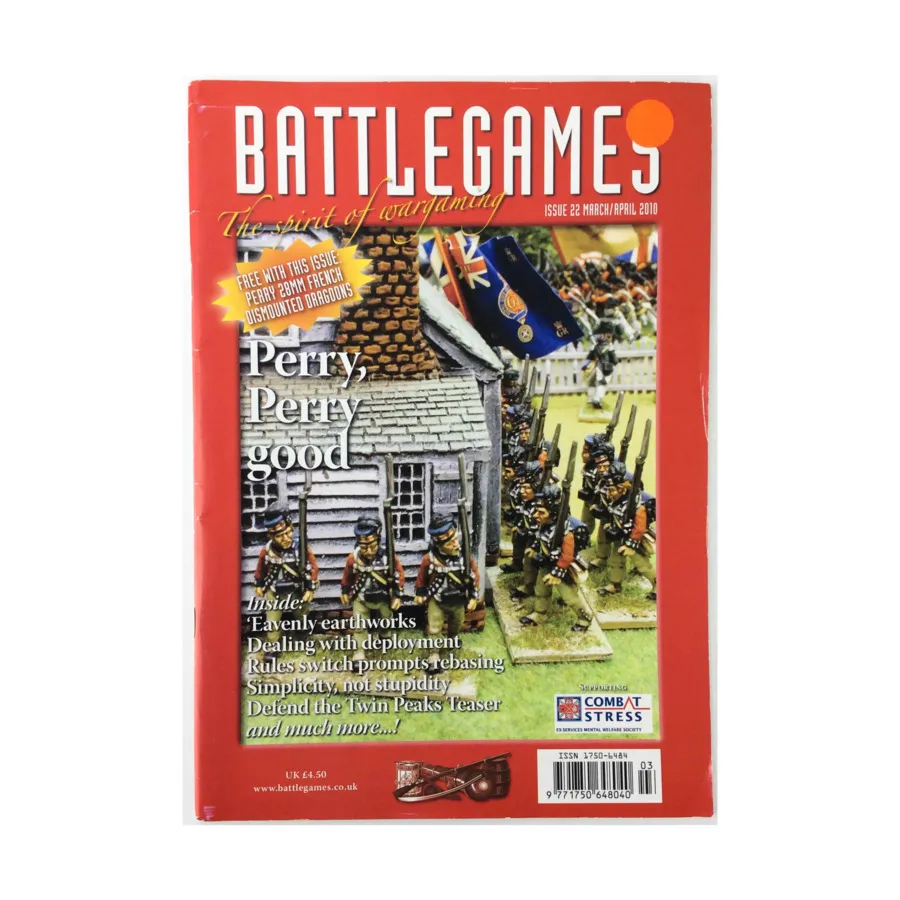 № 22 «Перри Гуд, Небесные земляные работы, работа с развертыванием», Battlegames Magazine
№ 22 «Перри Гуд, Небесные земляные работы, работа с развертыванием», Battlegames Magazine
