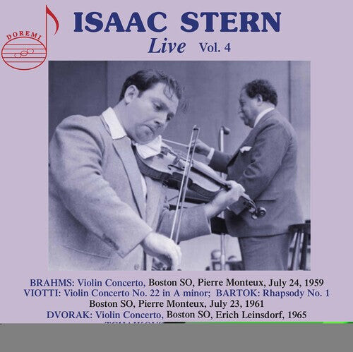 CD диск Isaac Stern Live 4 / Various: Isaac Stern Live 4
CD диск Isaac Stern Live 4 / Various: Isaac Stern Live 4