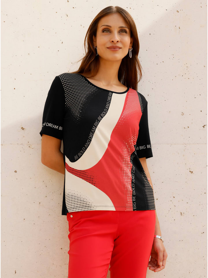 Рубашка с короткими рукавами с клубнично-черным принтом WITT WEIDEN
Рубашка с короткими рукавами с клубнично-черным принтом WITT WEIDEN