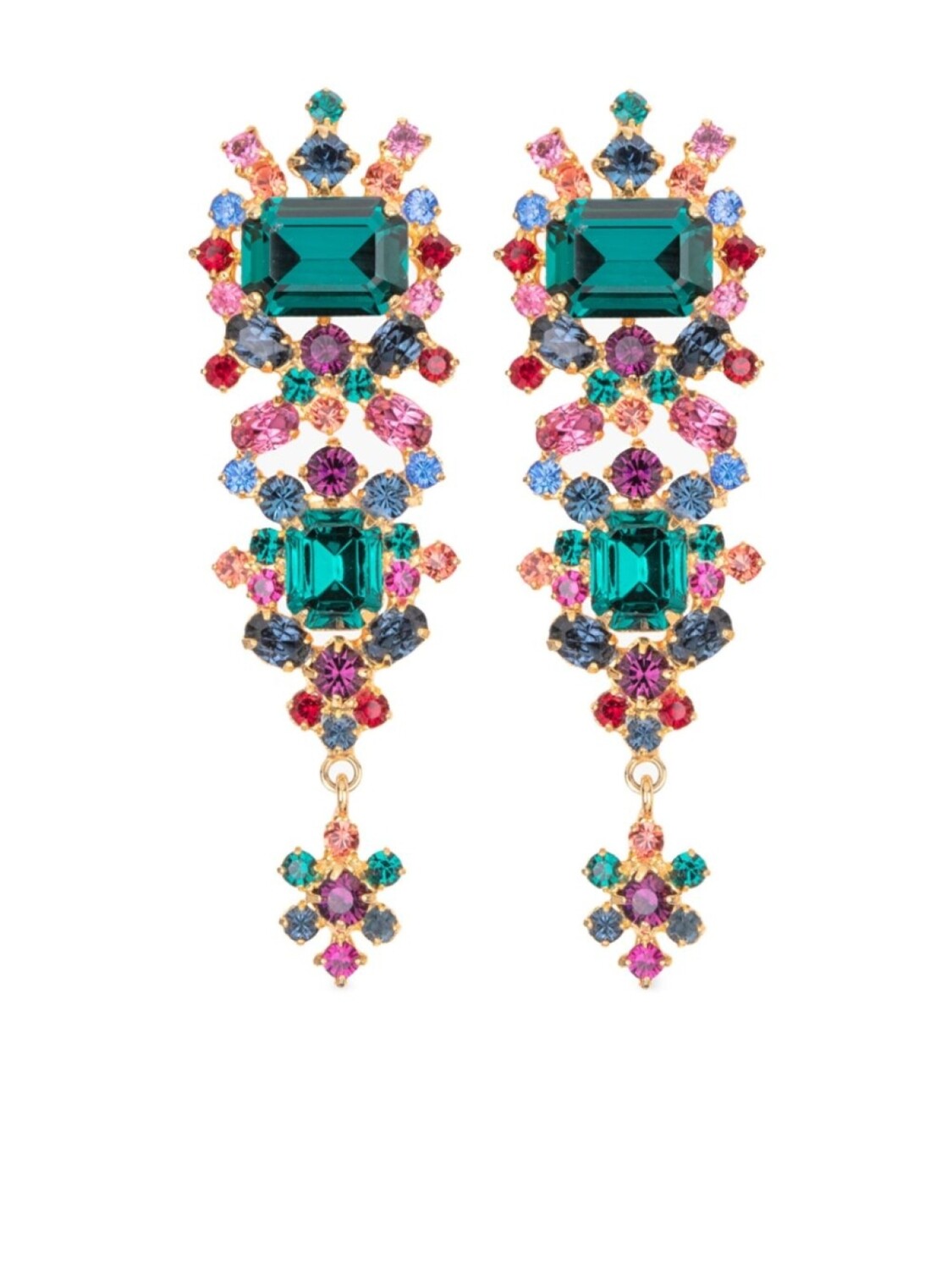 Серьги Cadence Jennifer Behr, зеленый 
Серьги Cadence Jennifer Behr, зеленый