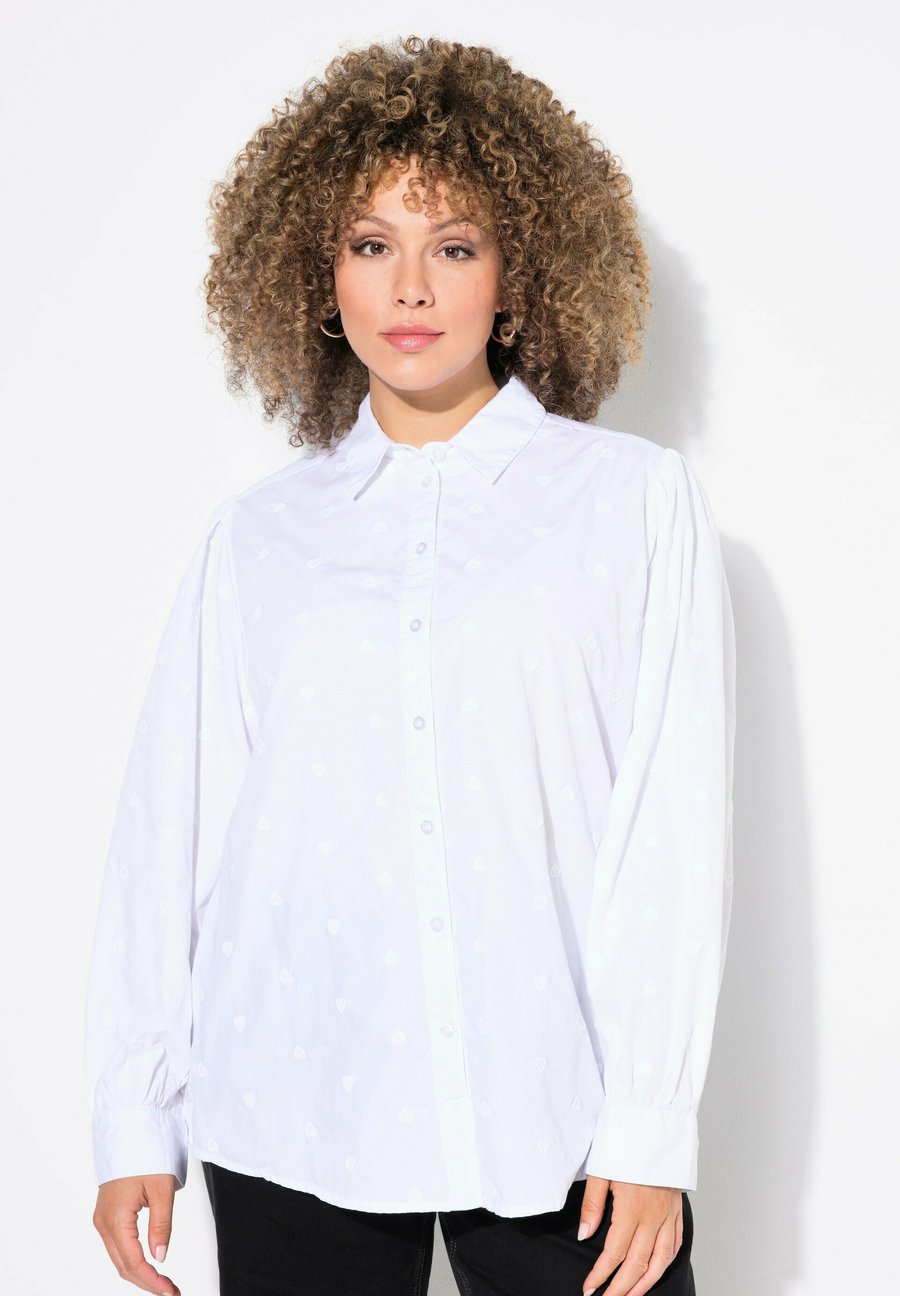 Блуза Ulla Popken HEART EMBROIDERED LONG SLEEVE, Off White/White
Блуза Ulla Popken HEART EMBROIDERED LONG SLEEVE, Off White/White