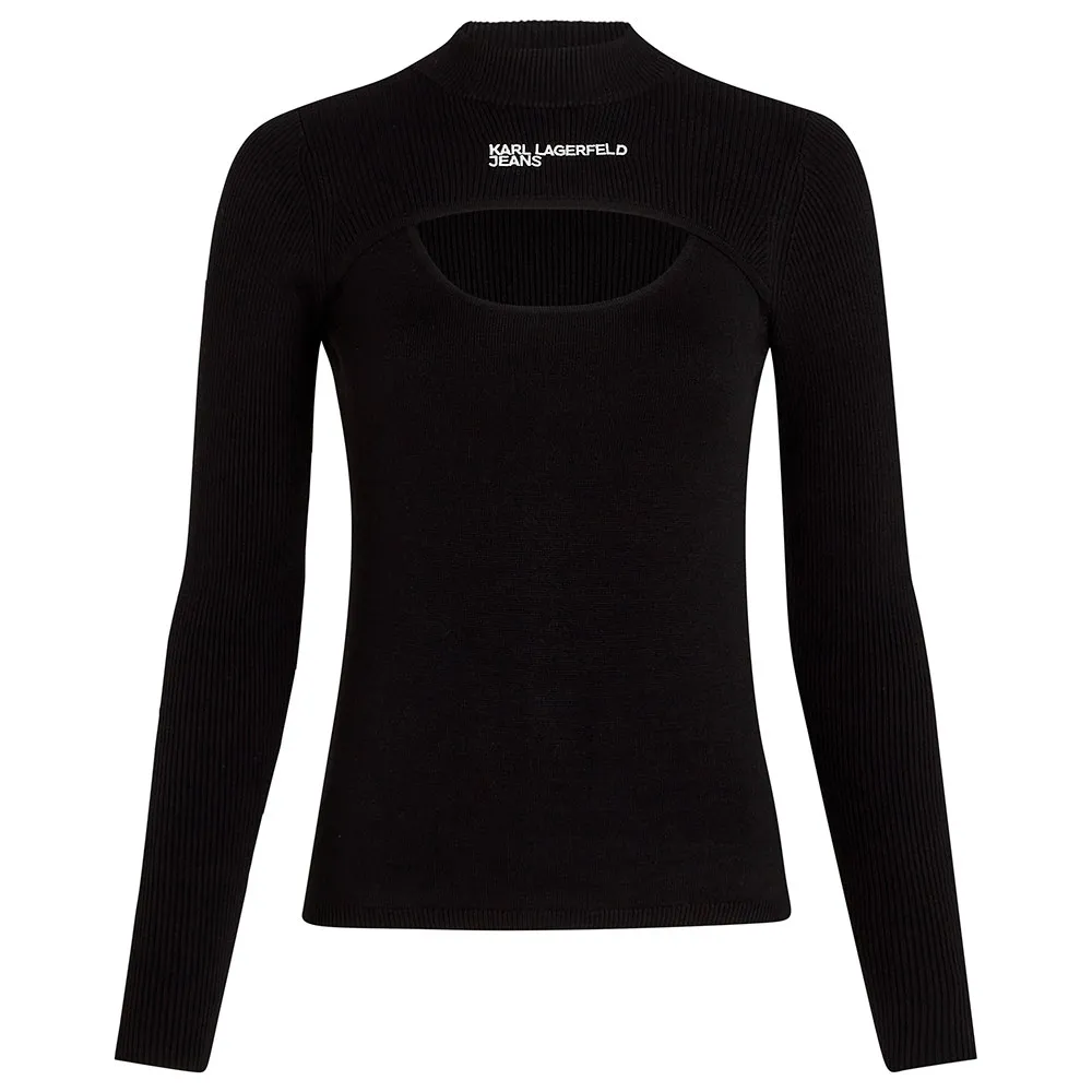 Свитер Karl Lagerfeld A4W18013 high neck, черный
Свитер Karl Lagerfeld A4W18013 high neck, черный