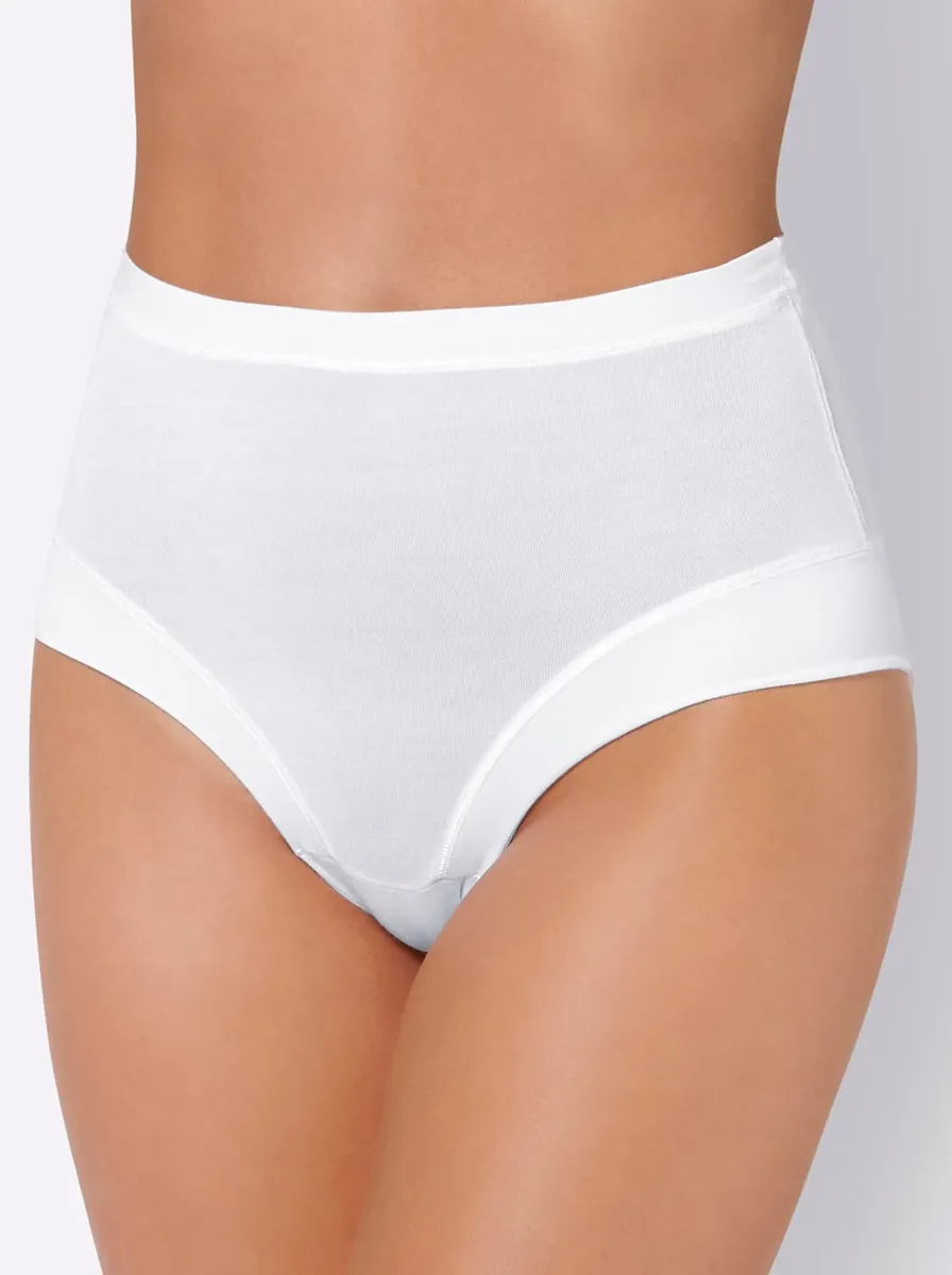 Трусики на талии (3 шт.) Wäschepur, белый
Трусики на талии (3 шт.) Wäschepur, белый