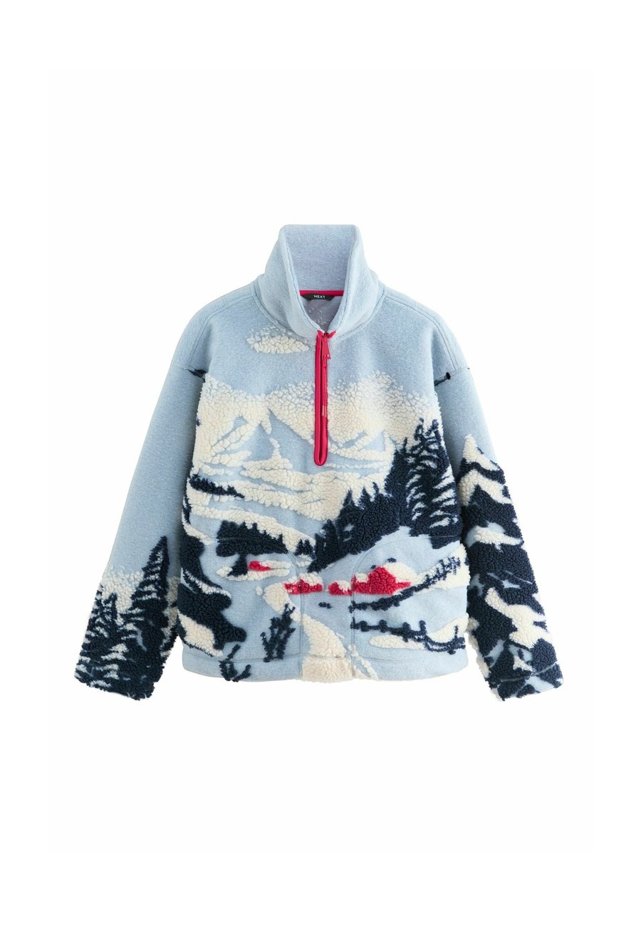 Джемпер Next Fleece jumper, Blue Graphic Winter Scenic/Blue
Джемпер Next Fleece jumper, Blue Graphic Winter Scenic/Blue