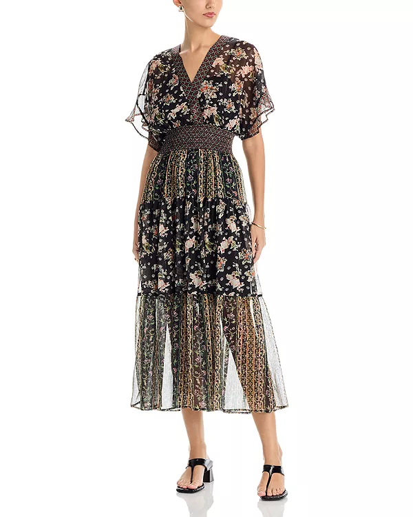 Платье-Кимоно с короткими рукавами миди Koko + Mason, мультиколор
Платье-Кимоно с короткими рукавами миди Koko + Mason, мультиколор