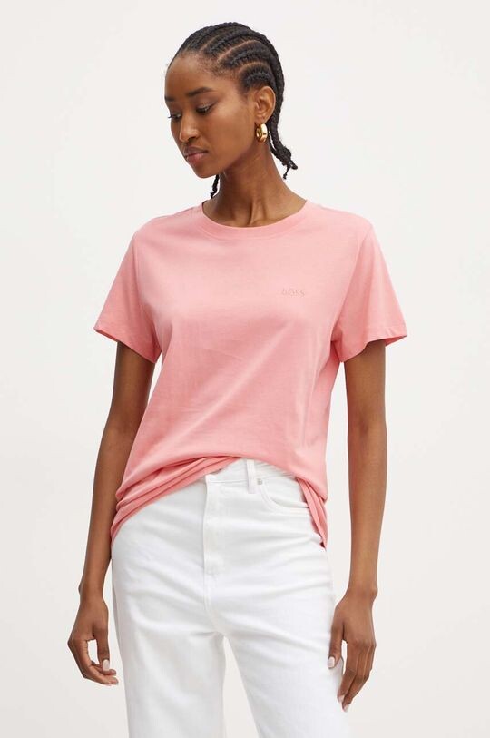 Хлопковая футболка Boss Orange, розовый
Хлопковая футболка Boss Orange, розовый