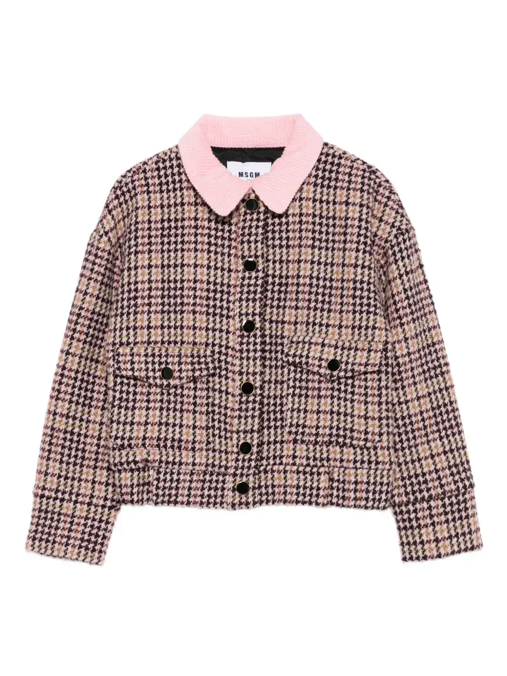 Пиджак с узором «гусиная лапка» MSGM Kids, розовый
Пиджак с узором «гусиная лапка» MSGM Kids, розовый