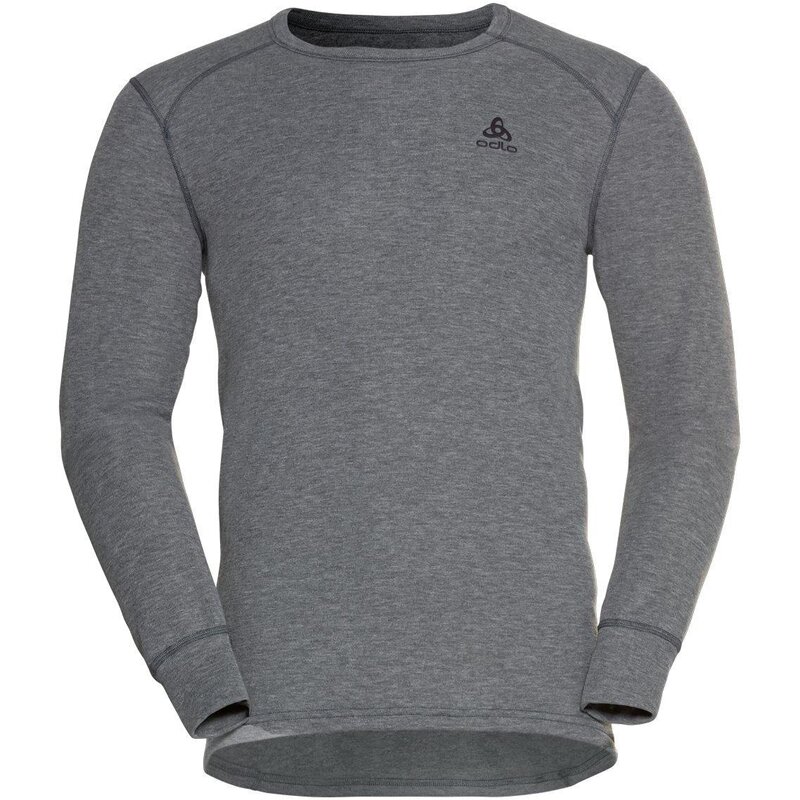 Рубашка с длинным рукавом, топ с круглым вырезом, размер L/S, активная, теплая, эко Odlo, серый
Рубашка с длинным рукавом, топ с круглым вырезом, размер L/S, активная, теплая, эко Odlo, серый
