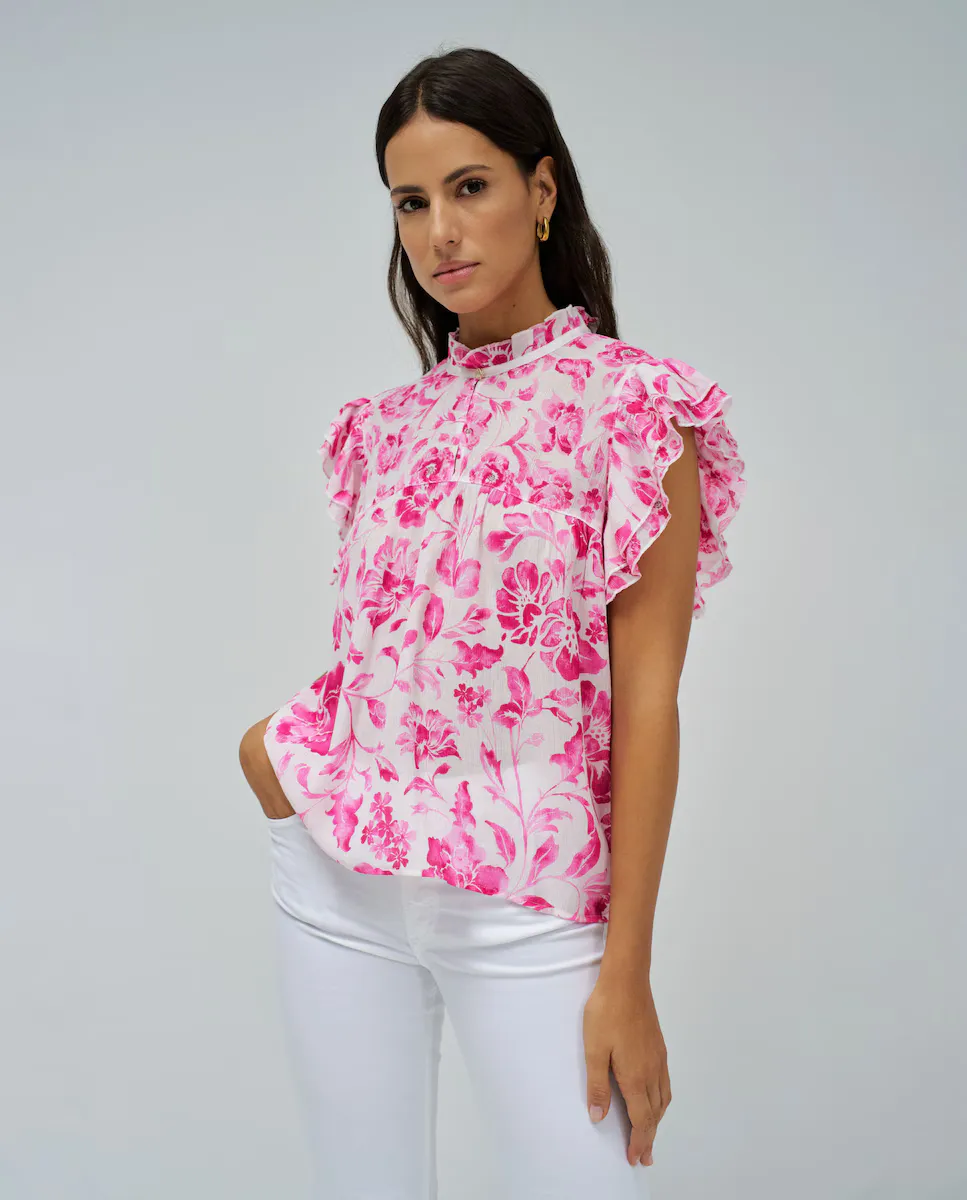 Женская блузка с цветочным принтом Salsa Jeans, цвет Rosa
Женская блузка с цветочным принтом Salsa Jeans, цвет Rosa