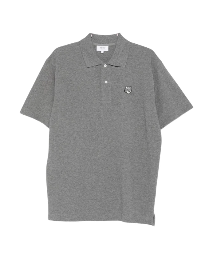Поло Fox Head Comfort Maison Kitsunã, серый
Поло Fox Head Comfort Maison Kitsunã, серый