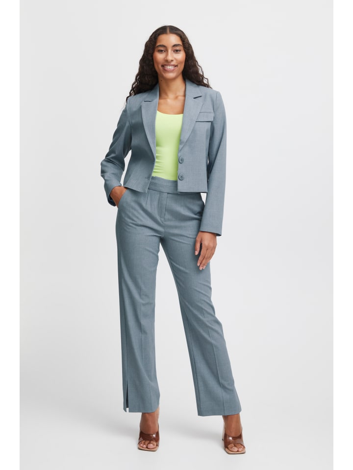 B. young Прямые брюки BYDANTA - плотная ткань, стандартный крой, темно-синий меланж
B. young Прямые брюки BYDANTA - плотная ткань, стандартный крой, темно-синий меланж