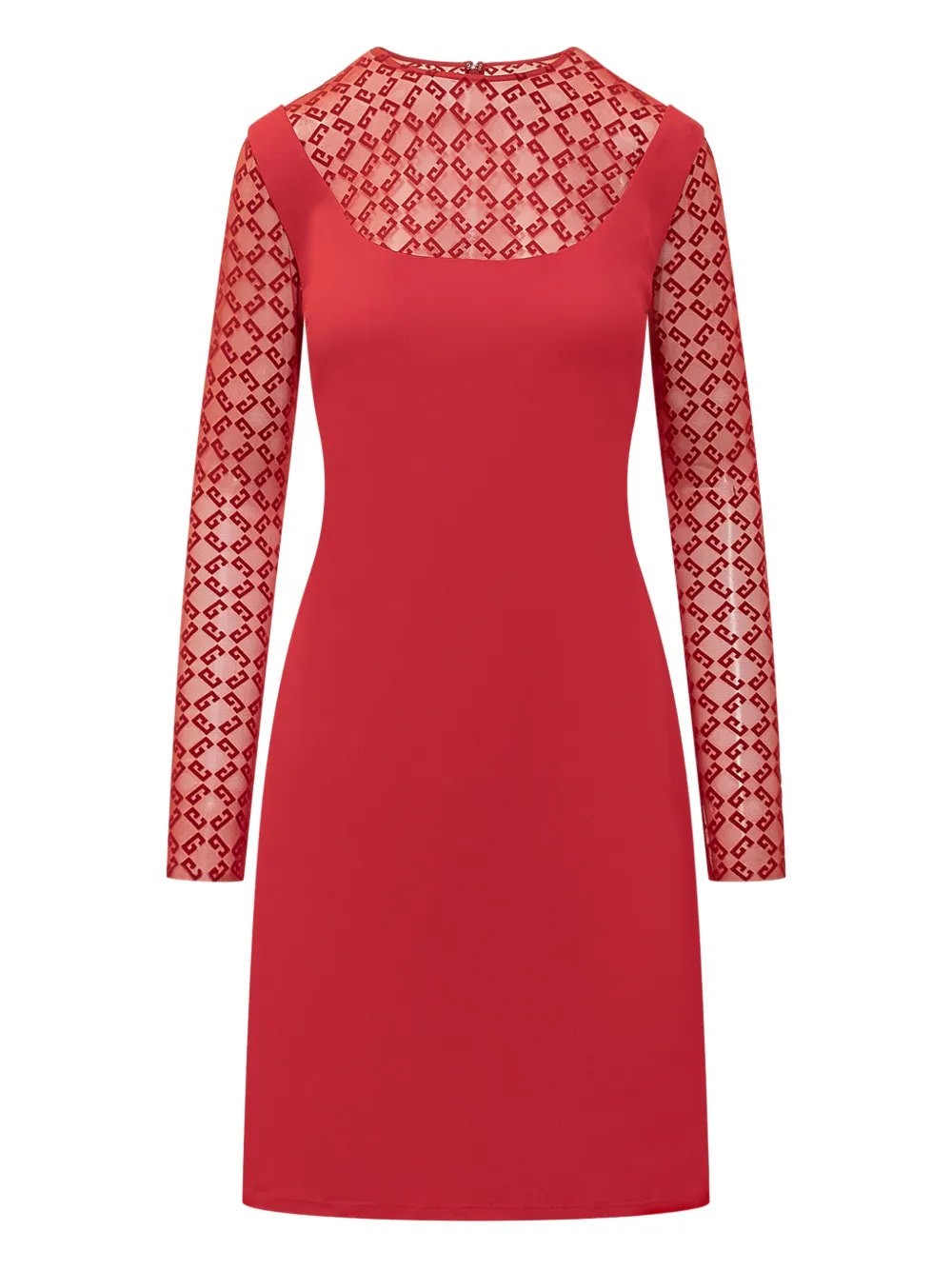 Платье миди с монограммой Givenchy, красный
Платье миди с монограммой Givenchy, красный
