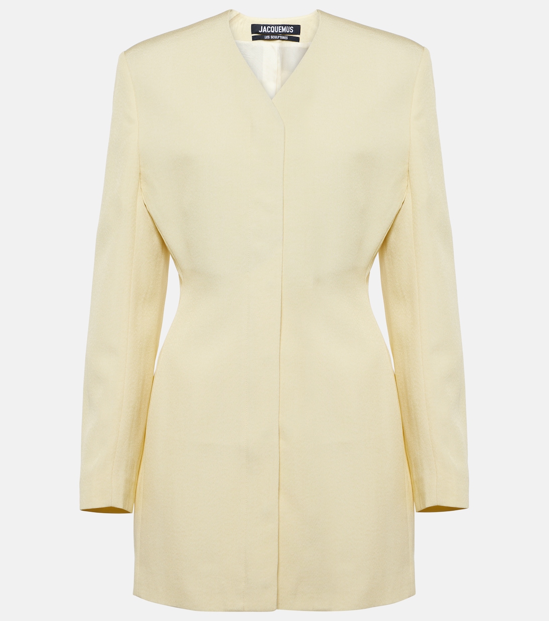 Мини-платье La Robe Cubo Jacquemus, Pale Yellow
Мини-платье La Robe Cubo Jacquemus, Pale Yellow