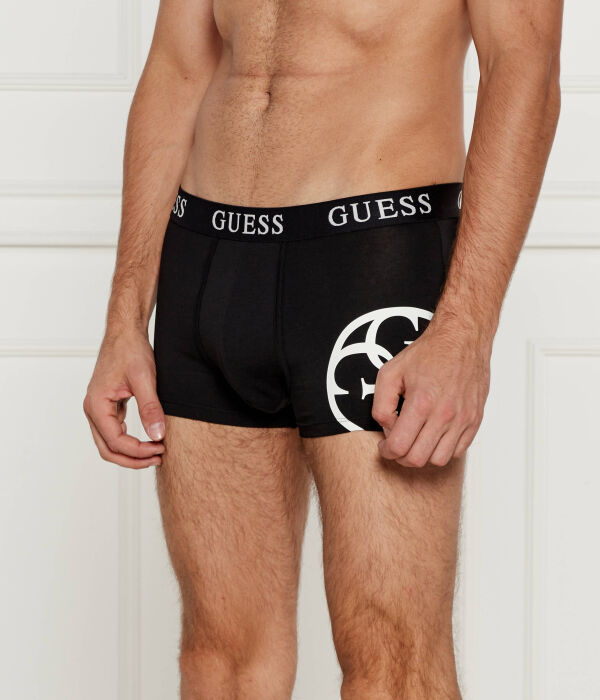 Боксеры Guess Underwear хлопковые в принтом, черный
Боксеры Guess Underwear хлопковые в принтом, черный