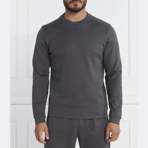 Толстовка стандартного кроя Salbo изогнутой формы Boss, черный
Толстовка стандартного кроя Salbo изогнутой формы Boss, черный