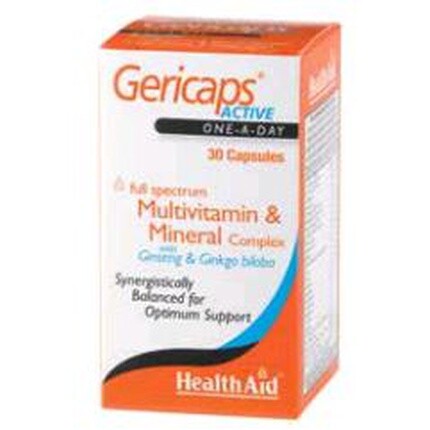 Герикапс Актив 30 капсул, Health Aid
Герикапс Актив 30 капсул, Health Aid