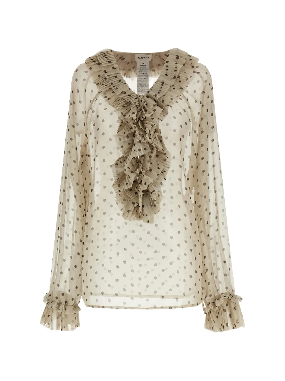 Блузка Pallina P.A.R.O.S.H., бежевый
Блузка Pallina P.A.R.O.S.H., бежевый