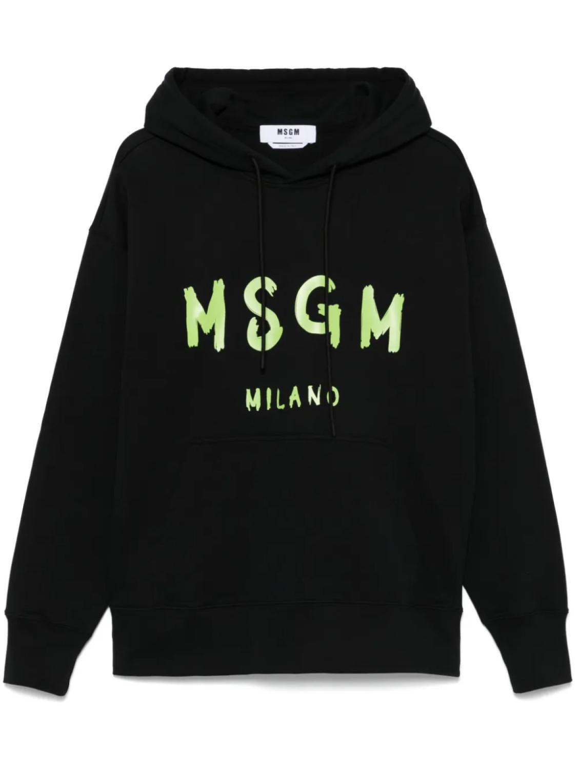 Худи с логотипом MSGM, черный
Худи с логотипом MSGM, черный