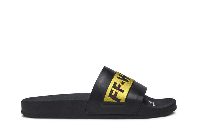Шлепанцы Off-White Industrial Sliders, Black Yellow F/W 2019
Шлепанцы Off-White Industrial Sliders, Black Yellow F/W 2019