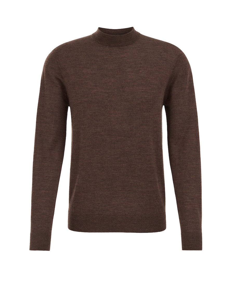 Свитер WE Fashion, темно-коричневый
Свитер WE Fashion, темно-коричневый