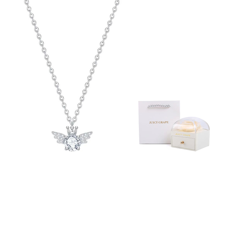 JUICY GRAPE Серебряное колье S925 для женщин
JUICY GRAPE Серебряное колье S925 для женщин