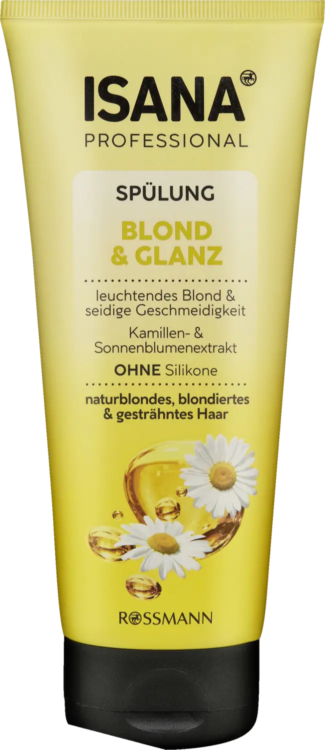 Кондиционер ISANA PROFESSIONAL Spülung Blond & Glanz
Кондиционер ISANA PROFESSIONAL Spülung Blond & Glanz