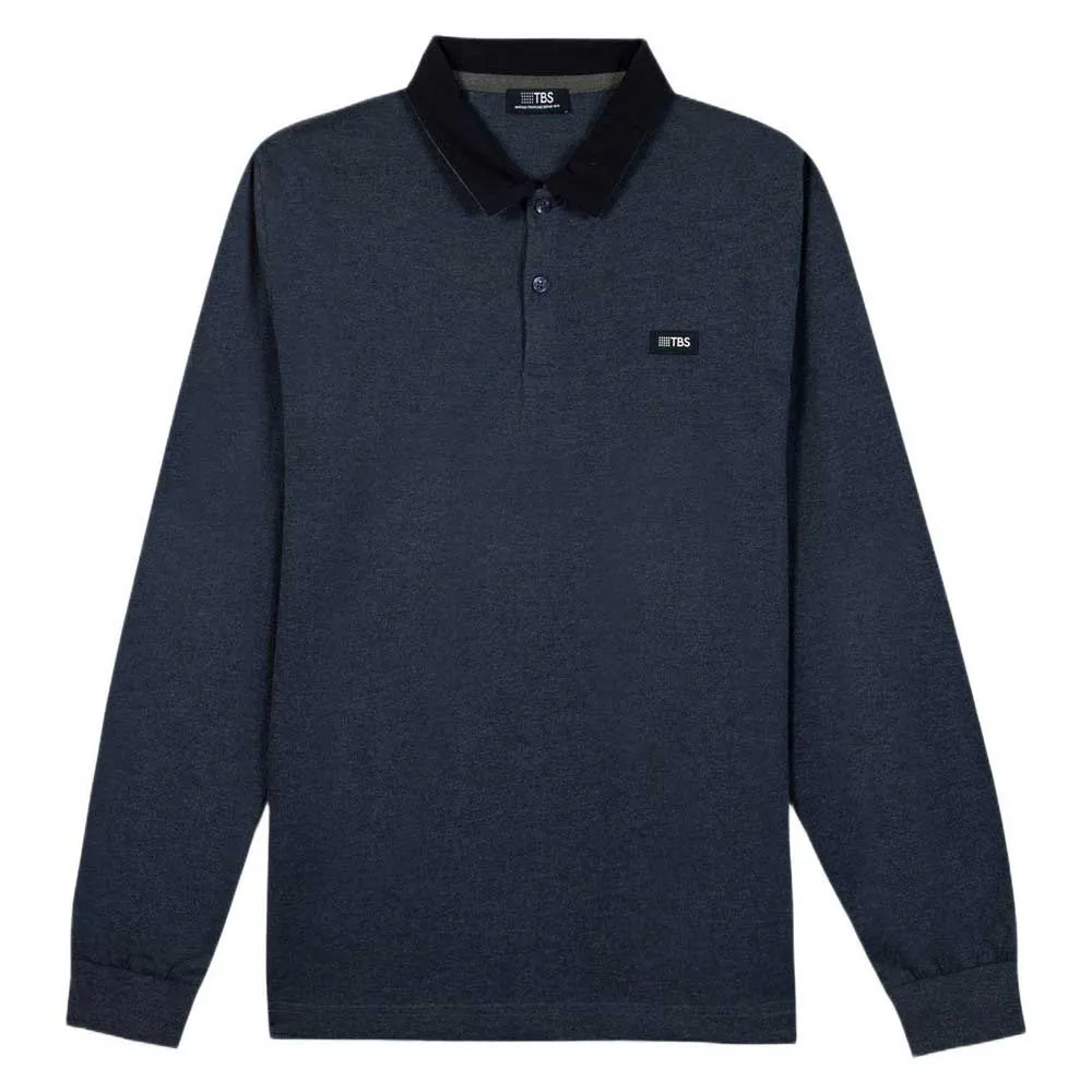 Поло с длинным рукавом Tbs Pekanpol, синий
Поло с длинным рукавом Tbs Pekanpol, синий