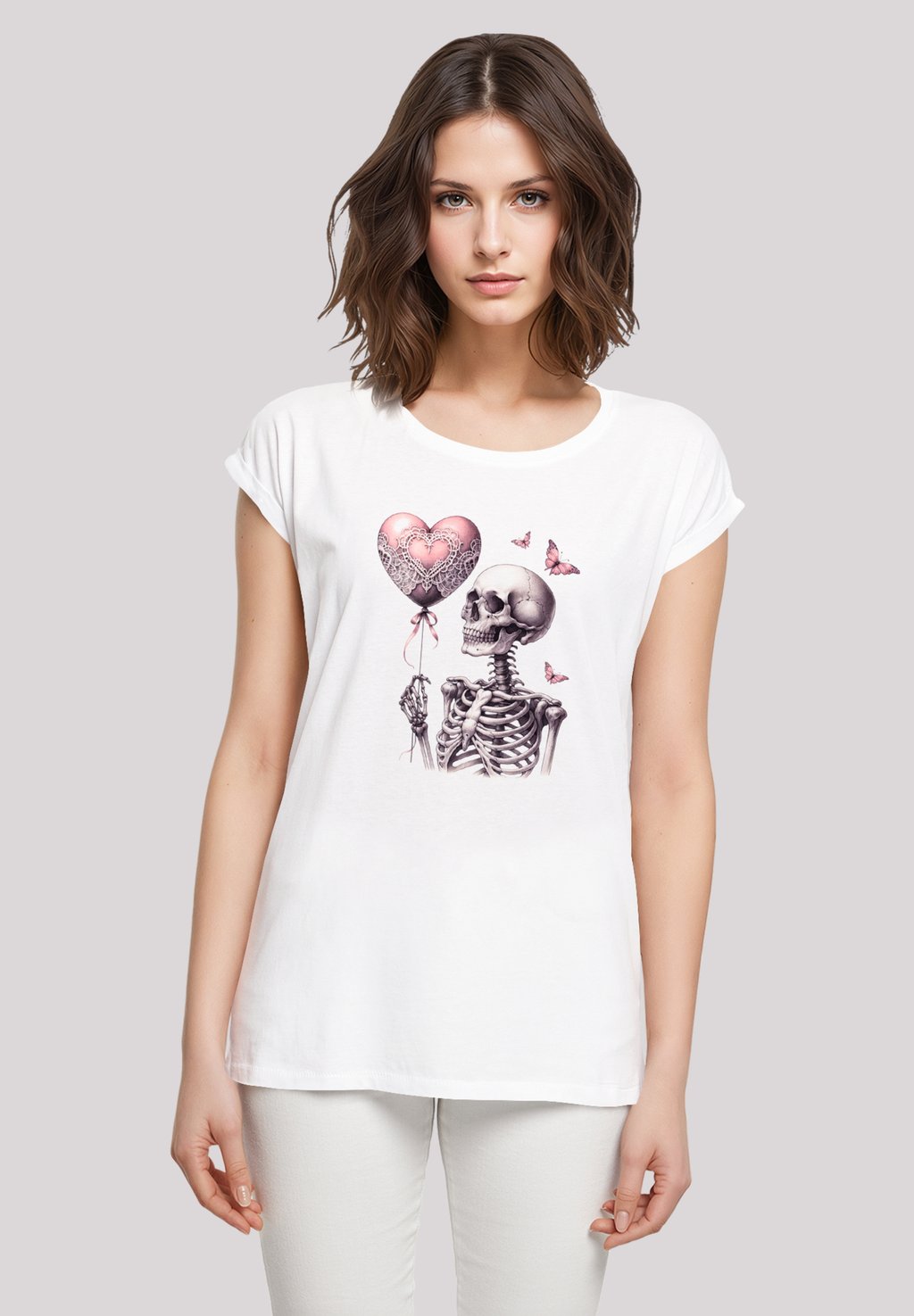 Футболка с принтом SKELETT HÄLT HERZBALLON F4NT4STIC, белый
Футболка с принтом SKELETT HÄLT HERZBALLON F4NT4STIC, белый