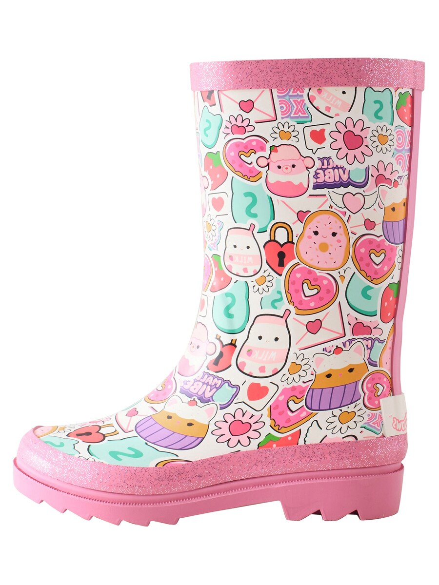 Резиновые сапоги Next Squshmallows Wellies, розовый
Резиновые сапоги Next Squshmallows Wellies, розовый