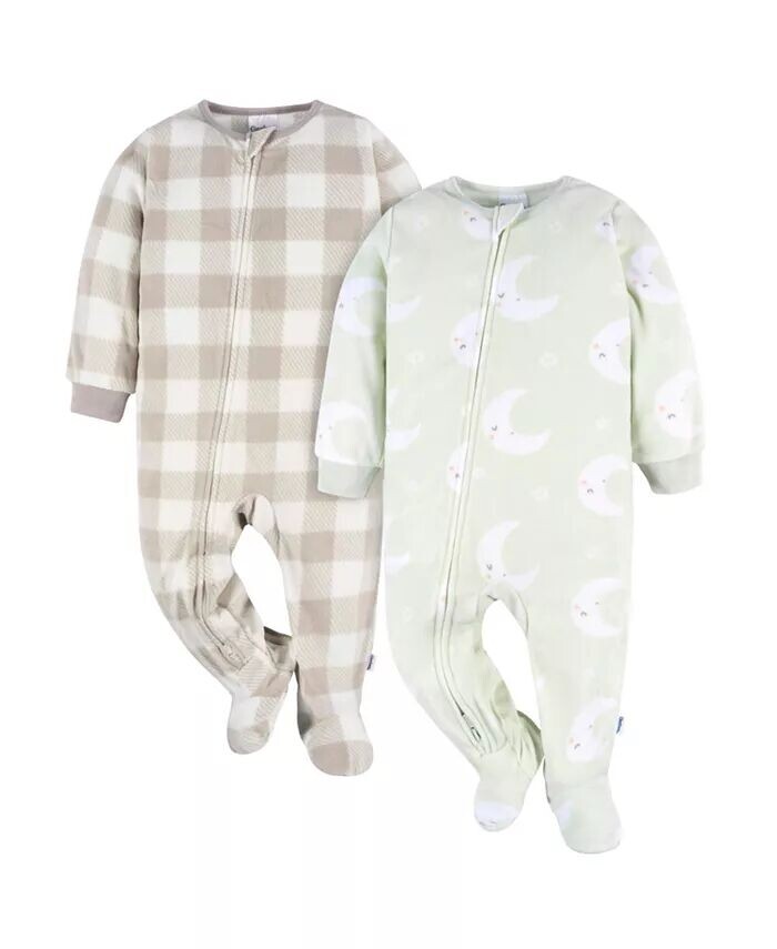 Пижама для маленьких мальчиков и девочек, упаковка из 2 штук Gerber, бежевый
Пижама для маленьких мальчиков и девочек, упаковка из 2 штук Gerber, бежевый