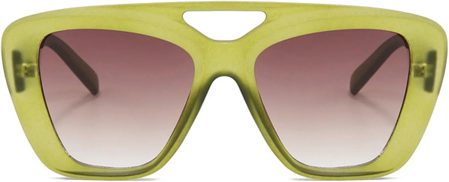 Крупные винтажные квадратные солнцезащитные очки для женщин, модные очки с нерегулярным градиентом, стильные солнцезащитные очки с двойным лучом mincl, C2
Крупные винтажные квадратные солнцезащитные очки для женщин, модные очки с нерегулярным градиентом, стильные солнцезащитные очки с двойным лучом mincl, C2