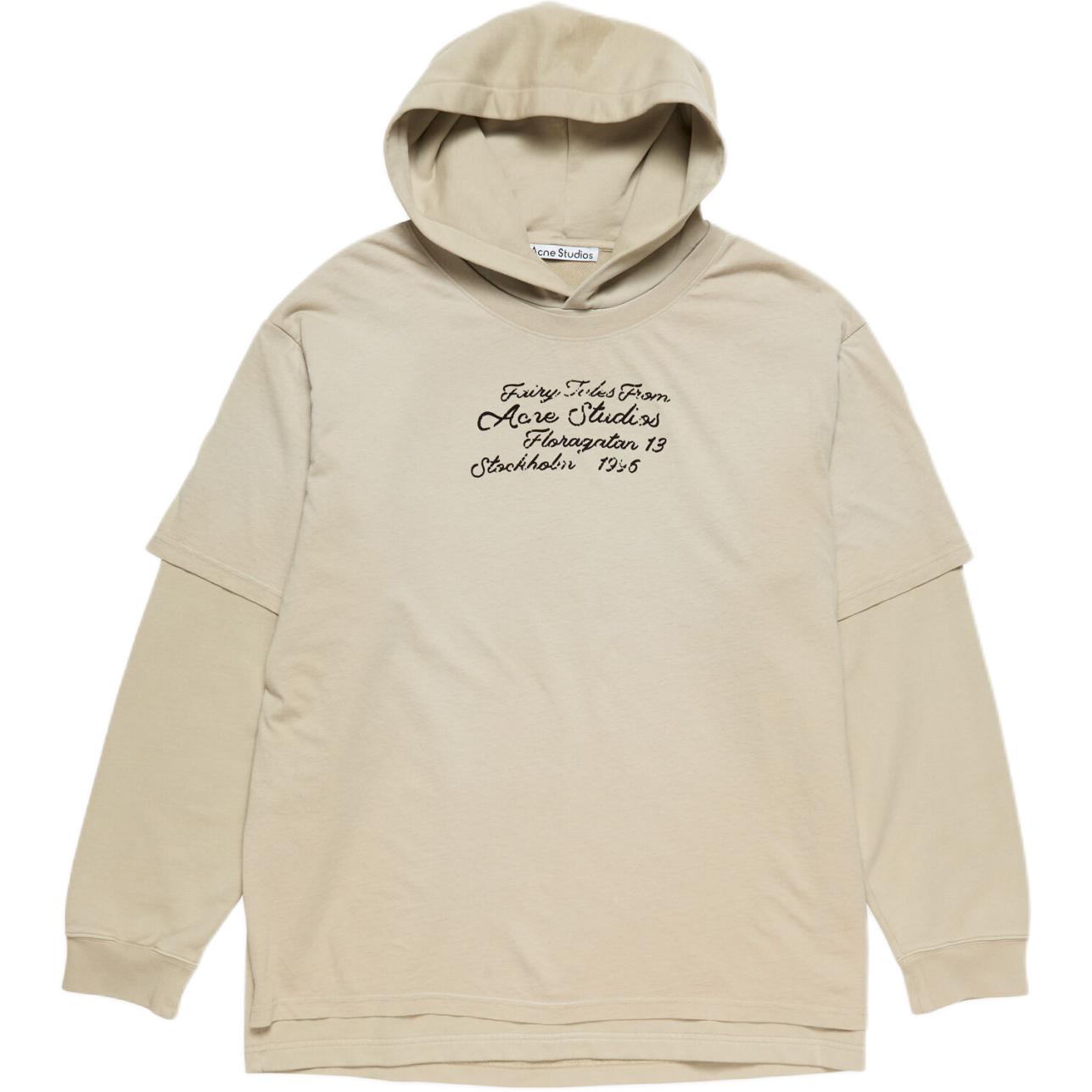 Многослойный свитшот Acne Studios, бежевый
Многослойный свитшот Acne Studios, бежевый