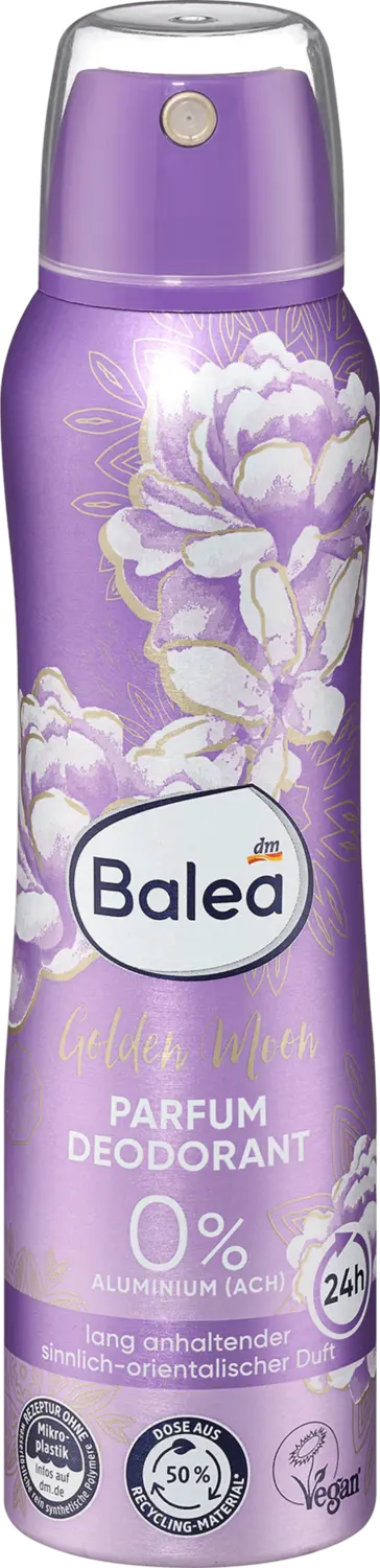 Дезодорант Balea Deospray Parfum Deodorant Golden Moon, 150 ml
Дезодорант Balea Deospray Parfum Deodorant Golden Moon, 150 ml