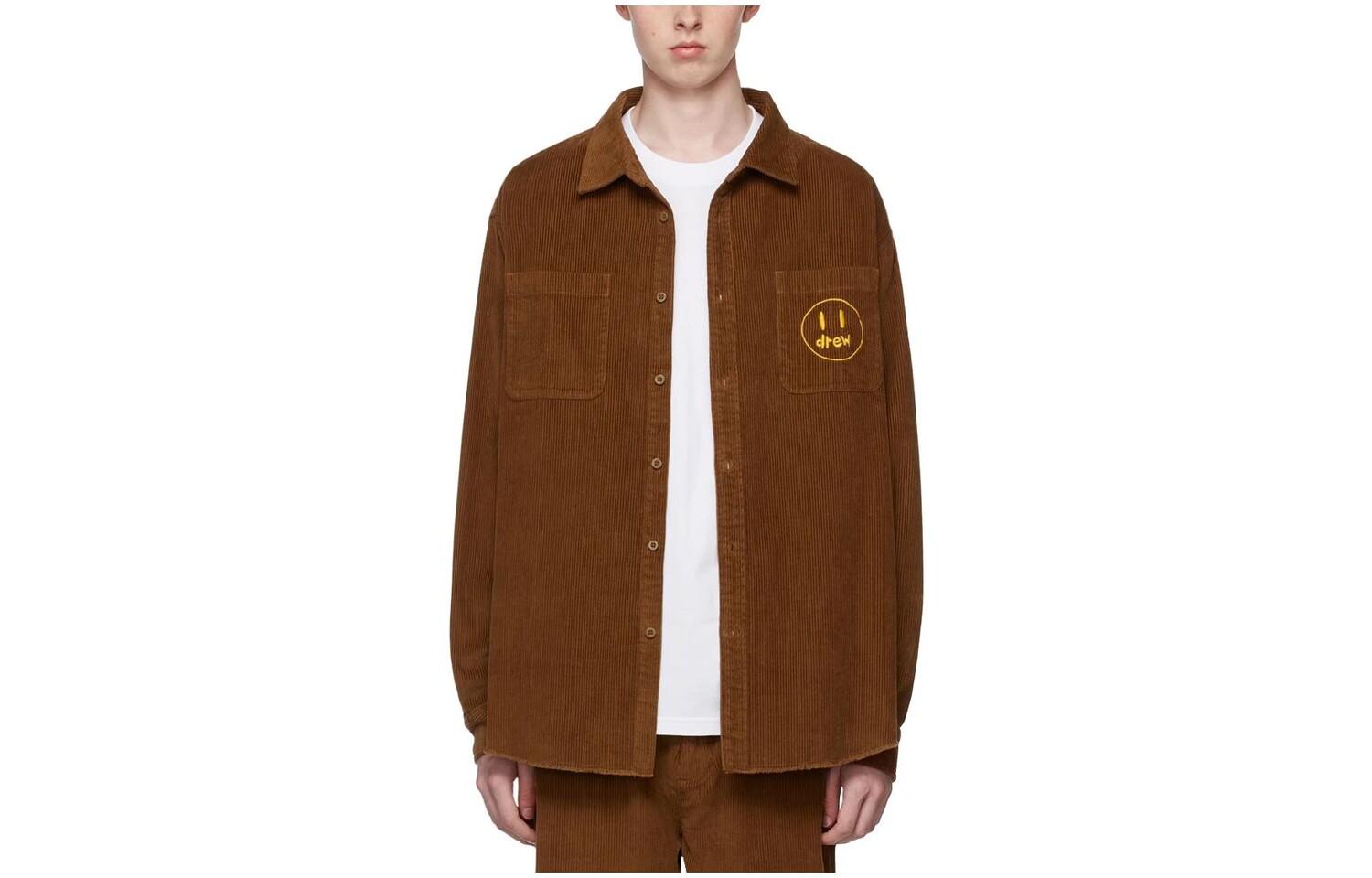 Рубашка мужская коричневая Drew House, коричневый
Рубашка мужская коричневая Drew House, коричневый