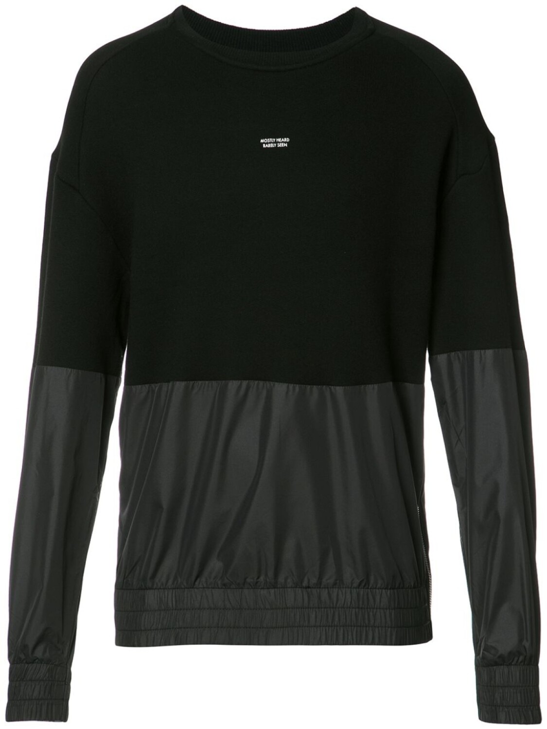 Mostly Heard Rarely Seen толстовка с панельным дизайном, черный
Mostly Heard Rarely Seen толстовка с панельным дизайном, черный