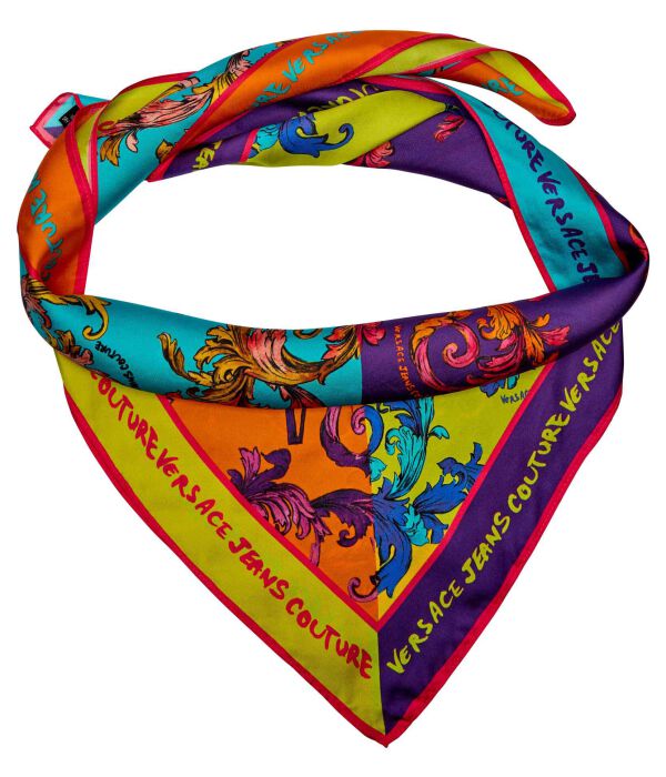 Шелковый шарф Versace Jeans Couture, мультиколор
Шелковый шарф Versace Jeans Couture, мультиколор