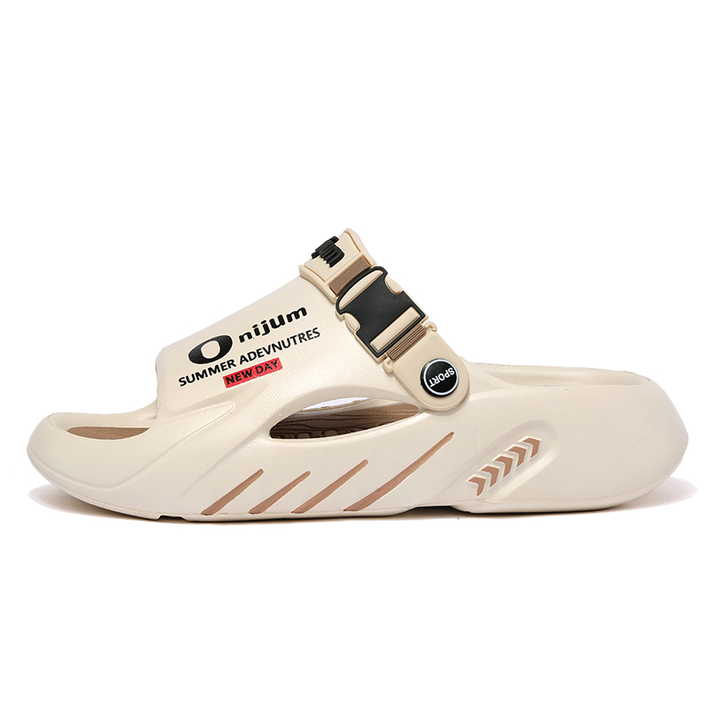 NANJIREN Скользоустойчивые износостойкие шлепанцы мужские бежево-коричневые, цвет Beige Brown
NANJIREN Скользоустойчивые износостойкие шлепанцы мужские бежево-коричневые, цвет Beige Brown