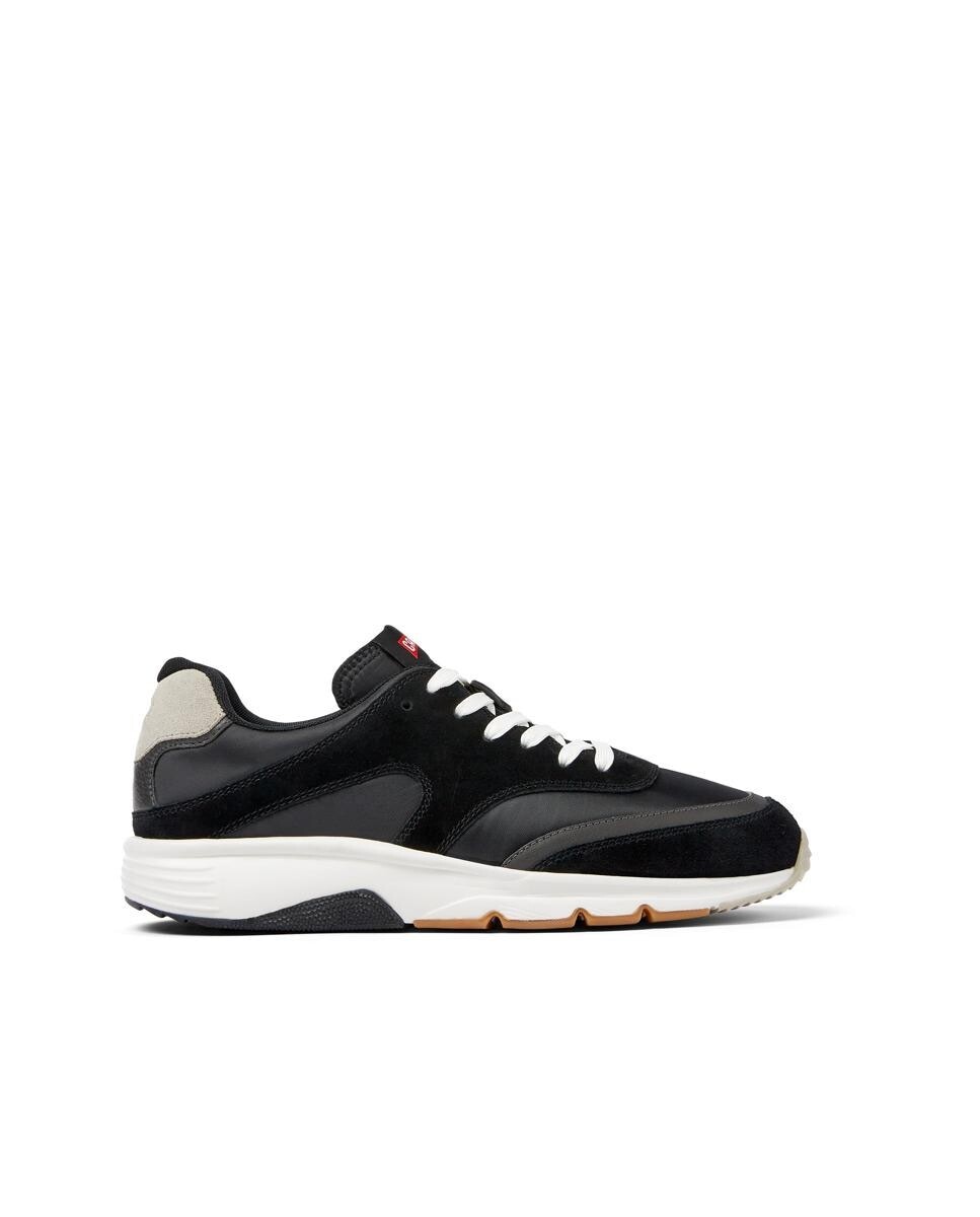 Мужские кроссовки на шнуровке и боковом рисунке черного цвета Camper, черный
Мужские кроссовки на шнуровке и боковом рисунке черного цвета Camper, черный