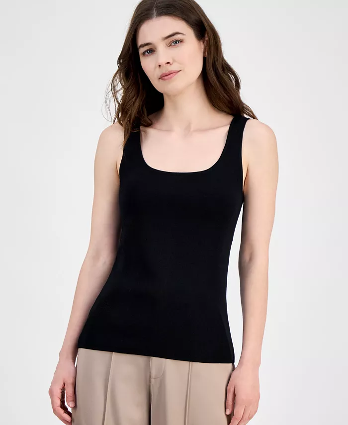 Женский топ без рукавов с квадратным вырезом Anne Klein, черный
Женский топ без рукавов с квадратным вырезом Anne Klein, черный