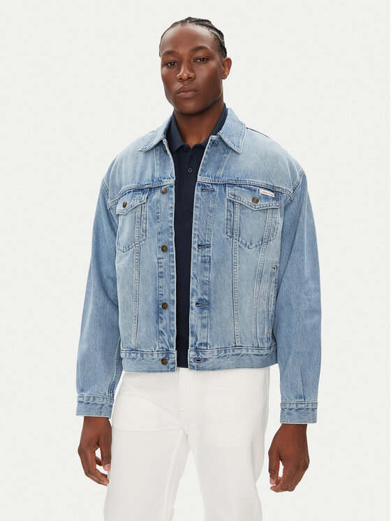 Джинсовая куртка regular fit 90's Icon LV04RB794G Calvin Klein Jeans, синий
Джинсовая куртка regular fit 90's Icon LV04RB794G Calvin Klein Jeans, синий