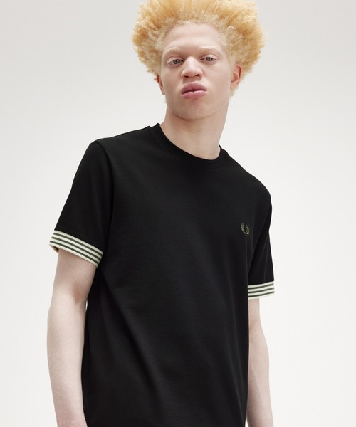 Футболка в полоску с манжетами FRED PERRY, черный
Футболка в полоску с манжетами FRED PERRY, черный