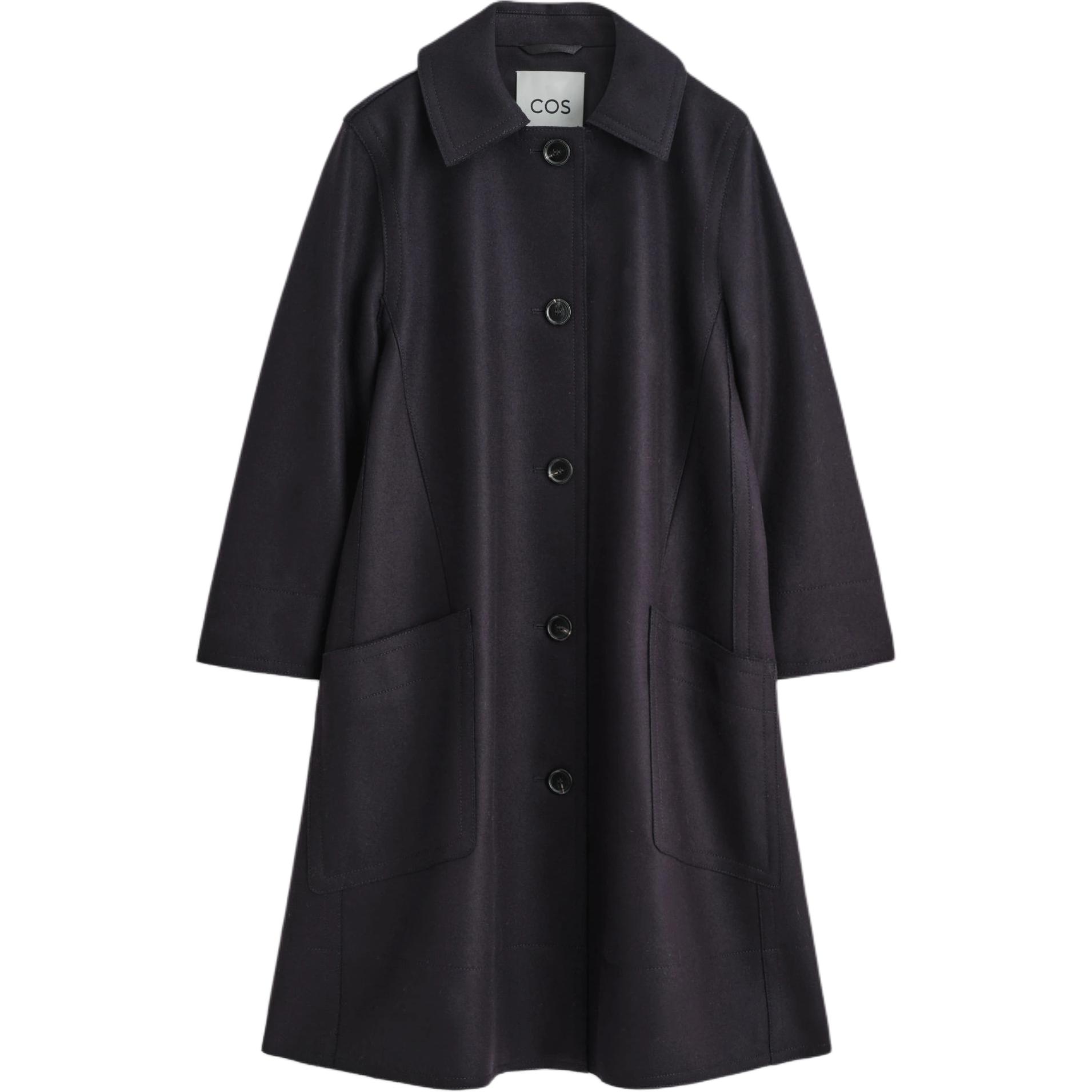 COS Пальто женское темно-синее
COS Пальто женское темно-синее